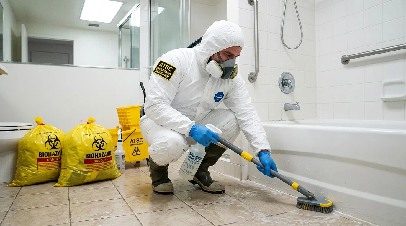 Decontamination equipment deployed for Blood Cleanup in Nashville